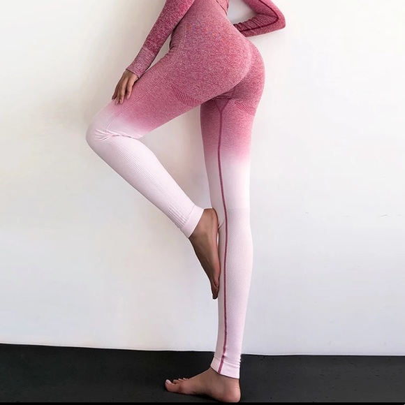 Women High Waist Fitness Seamless Leggings - Picture 2 of 11